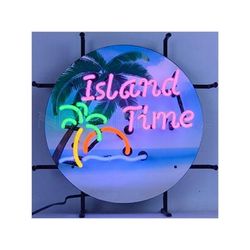 Neonetics Island Time 17-Inch Neon Sign