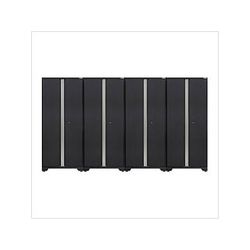 NewAge Garage Cabinets 4 x BOLD Series Grey Lockers