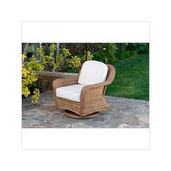 Tortuga Outdoor Sea Pines Swivel Gliding Club Chair (Mojave / Canvas Natural)