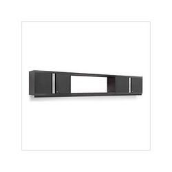 NewAge Garage Cabinets PRO Series Black 3-Piece Wall Cabinet Set with Integrated Display Shelf
