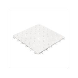 Swisstrax Diamondtrax Home 1ft x 1ft Arctic White Garage Floor Tile (Pack of 50)