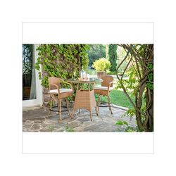 Tortuga Outdoor Sea Pines 3 Piece Bar Set (Mojave / Canvas Natural)
