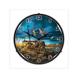 Collectable Sign and Clock Landmark Mallards Backlit Wall Clock