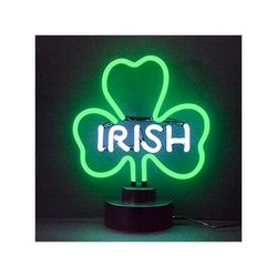 Neonetics Irish Shamrock Neon Sculpture