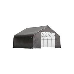 ShelterLogic 28x20x20 ShelterCoat Peak Style Shelter (Gray Cover)