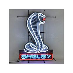 Neonetics Shelby Cobra Emblem 20-Inch Neon Sign