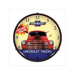 Collectable Sign and Clock 1948 Chevrolet Truck Backlit Wall Clock