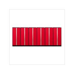 NewAge Garage Cabinets 6 x PRO Series Red Multi-Use Lockers