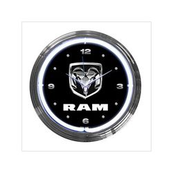 Neonetics 15-Inch Ram Neon Clock