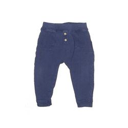 Baby Boden Casual Pants - Elastic: Blue Bottoms - Size 12-18 Month