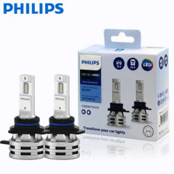 2X Philips Ultinon Essential G2 LED 9012 HIR2 12/24V 24W PX22d High Low Beam lampadina originale 6500K White Light 11012UE2X2
