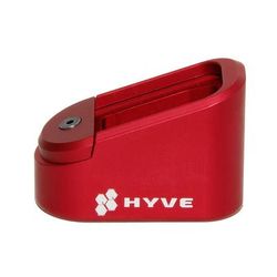 HYVE Technologies Magazine Extension Base Pad Glock 17/34 Red Small G17-E5-2