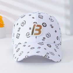 Letter B Embroidery Baseball Classic Solid Color Trendy Dad Hat Lightweight Adjustable Sun Hats For Women & Men