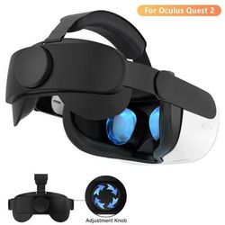 Head Strap For Oculus Quest 2, 3-in-1 Adjustable Headband, Replacement For Elite Strap, Enhanced Comfort And Gaming Immersion Vr Accessories Compatible With Oculus/meta Quest 2