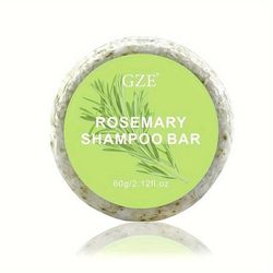 Rosemary Shampoo Bar, Hair Care Shampoo Soap With Rice Protein, Jojoba, Castor Oil Extract, Strengthens Hair, Hair Care Shampoo Bar