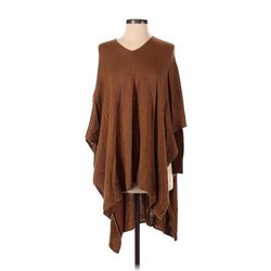 RD Style Poncho: Brown Sweaters & Sweatshirts - Women's Size X-Small