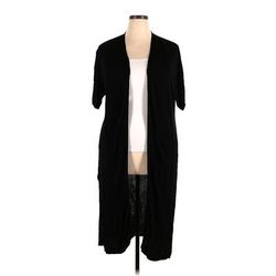 Ashley Stewart Cardigan Sweater: Black - Women's Size 18 Plus