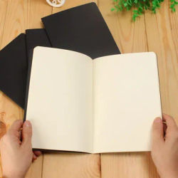 A6 Notebook Blank White Paper Daily Writing Planner Journal blocco note disegno pittura Sketchbook