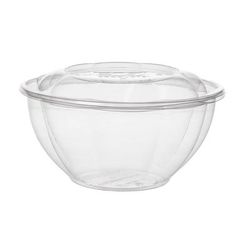 Eco Products EP-SB32 32 oz Salad Bowl w/ Lid - PLA, Clear, Case of 150
