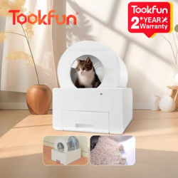 Tookfun lettiera automatica per gatti autopulente macchina elettrica per cacca di gatto Smart 60L