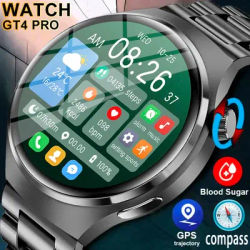 Per Huawei GT4 PRO Smart Watch Men Watch 4 Pro AMOLED HD Screen Bluetooth Call GPS NFC SmartWatch