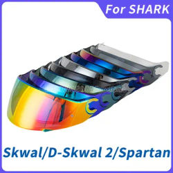 Per SHARK Skwal 2 D-Skwal 2 Spartan Carbon casco Moto visiera lente scudo motociklet Cascos De Moto