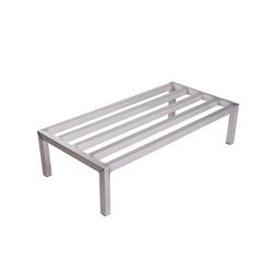 Winholt ALSQ-4-820 48" Stationary Dunnage Rack w/ 2500 lb Capacity, Aluminum