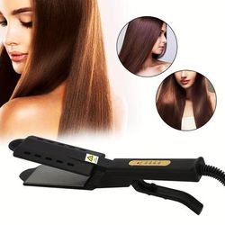 Electric Ion Hair Straightener, 2-in-1 Hair Curler Hair Straightener, Four-speed Temperature Adjustment, Gifts For Women, Mother's Day Gift