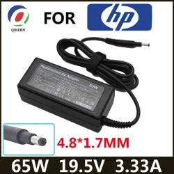 19.5V 3.33A 4.8*1.7mm 65W AC Laptop Power Adapter Charger For HP ENVY 4 6 TPN-C102 Q113 Q115 G7000 COMPAQ 6720S 6820S 530 550