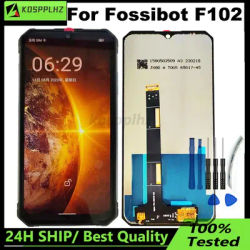 6.58" Android 13 For fossibot f 102 LCD + tools 100% Tested For Fossibot F102 LCD Display Touch Screen Assembly Replacement