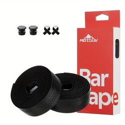 TEMU Road Bike Handlebar Tape, Eva/pu Soft Anti-vibration Wrap Tape, Bar Tape Anti-slip
