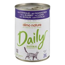 12x400g Rabbit Daily Menu Almo Nature Wet Cat Food