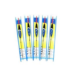 TEMU 5pcs 1.0g/0.04oz Vertical Floats Set, Wood Fishing Bobbers, Fishing Tackle Accessories
