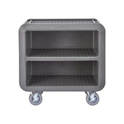 Cambro SC330S131 37 1/2" Beverage Service Cart, 22"D x 37 1/4" H, Dark Brown