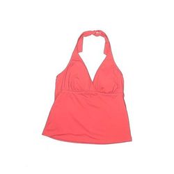 Lands' End Swimsuit Top Pink Swimwear - Women's Size 10