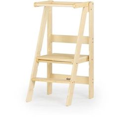 dadada Folding Toddler Tower - White