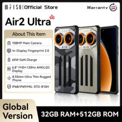 IIIF150 Air2 Ultra 5G Rugged Phone 6.8''FHD+ 120Hz Flexible AMOLED Screen 16GB+512GB 108MP Camera Ultra-thin Rugged 65W Charge