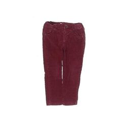 Zara Baby Cord Pant: Burgundy Solid Bottoms - Kids Girl's Size 2