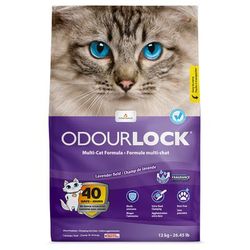 12kg Lavender ODOURLOCK Intersand Clay Clumping Cat Litter