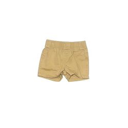 Baby Bum Khaki Shorts: Tan Solid Bottoms - Size 6 Month