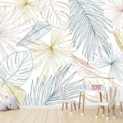 Carta da parati panoramica - Lämnar Färg - 7 strisce : 336 x 270 cm