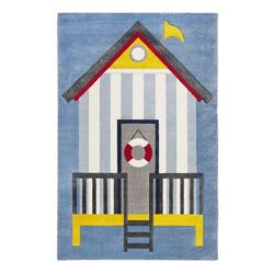 Tappeto fantasia castello di sabbia colorato 200x290