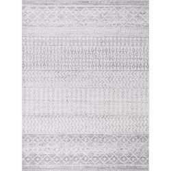 Tappeto Scandinavo Boho Grigio/Bianco 160x230