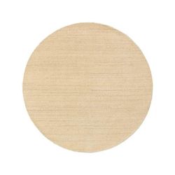 Tappeto in lana rotondo crema ø 120 rotondo