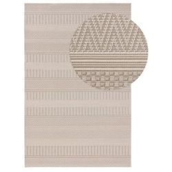 Tappeto per interno ed esterno beige 200x290