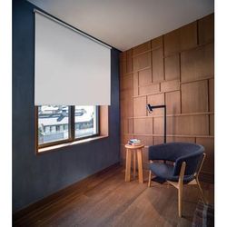 Tenda a rullo oscurante opaca bianco 155x190 cm