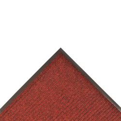 NoTrax 109R0072RB Brush Step Entrance Scraper Floor Mat, 6' x 60', 3/8" Thick, Red