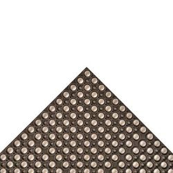 NoTrax T25S0310BL Challenger Anti-Fatigue Floor Mat - 3' x 10', 3/4" Thick, Black