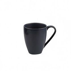 Mikasa Hospitality 5318984 10 oz Reckless Mug - Fine China, Black