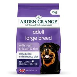 2kg Chicken & Rice Large Breed Adult Arden Grange Dry Dog Food